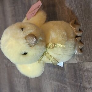 NEW Yellow 7" Baby chick Plush FAO Schwarz Sparklers Holiday